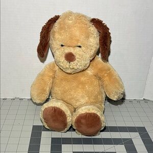 Build-A-Bear Tan and Brown Stuffed Dog